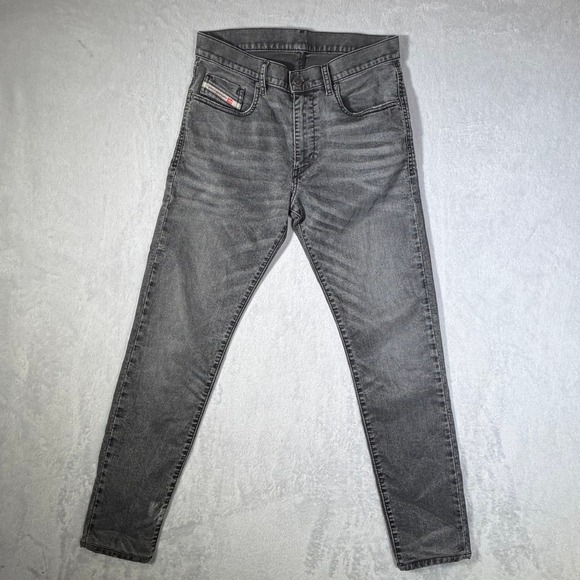 Diesel Other - Diesel Grey Wash Slim Tapered Jeans Mens Size 30 Five Pocket Denim Faded Black
